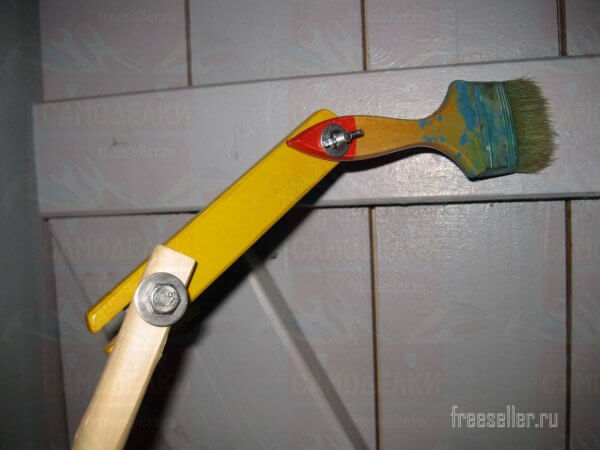 Дополнительная короткая рукоятка для использования насадок от самодельной штанги