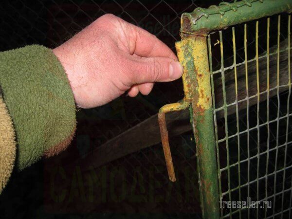 Самодельные петли для калитки