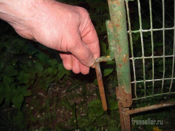 Самодельные петли для калитки