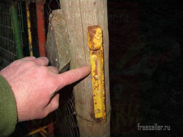 Самодельные петли для калитки