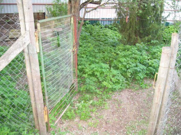 Самодельная калитка