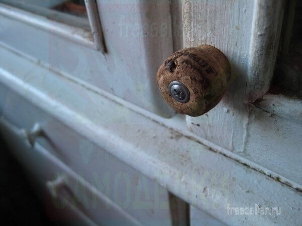 Ручка из пробки