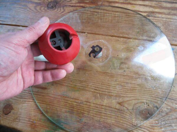 Самодельная ручка для сковородки из пластика