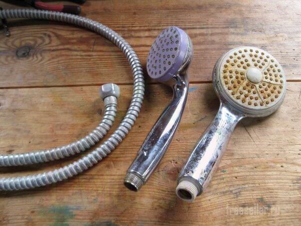 Старые душевые лейки