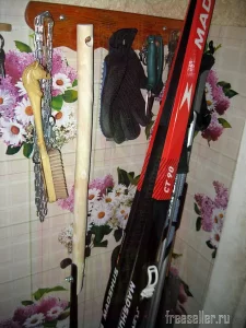 Съемная деревянная ручка для удлинения обувной лопатки