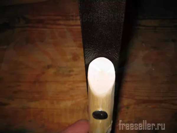 Съемная деревянная ручка для удлинения обувной лопатки