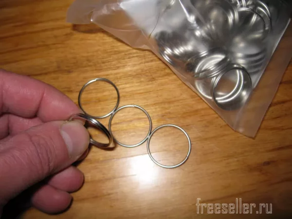 Пружинные кольца для ключей
